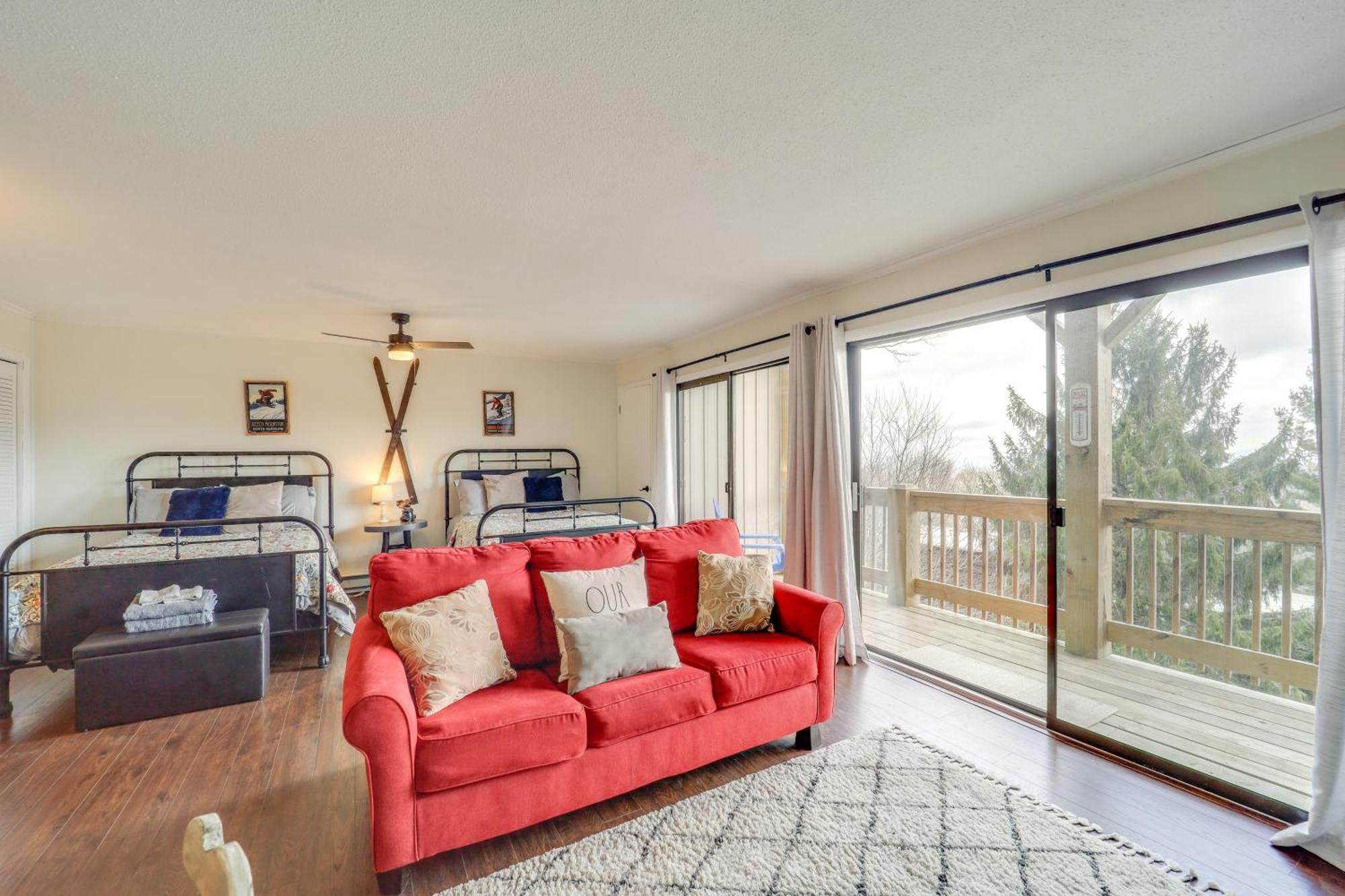 Beech Mountain Studio With Balcony Less Than 1 Mi To Skiing! ภายนอก รูปภาพ