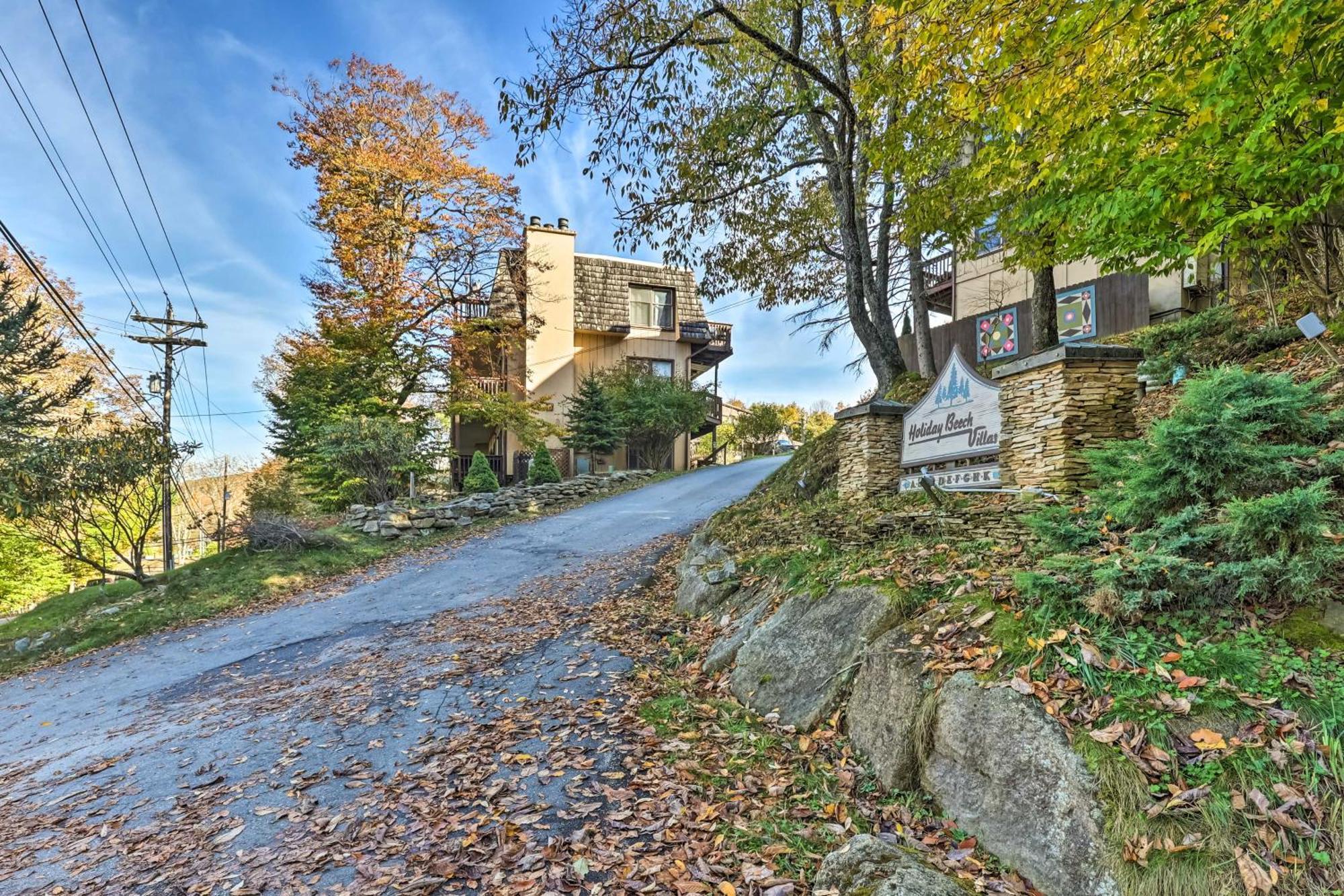 Beech Mountain Studio With Balcony Less Than 1 Mi To Skiing! ภายนอก รูปภาพ